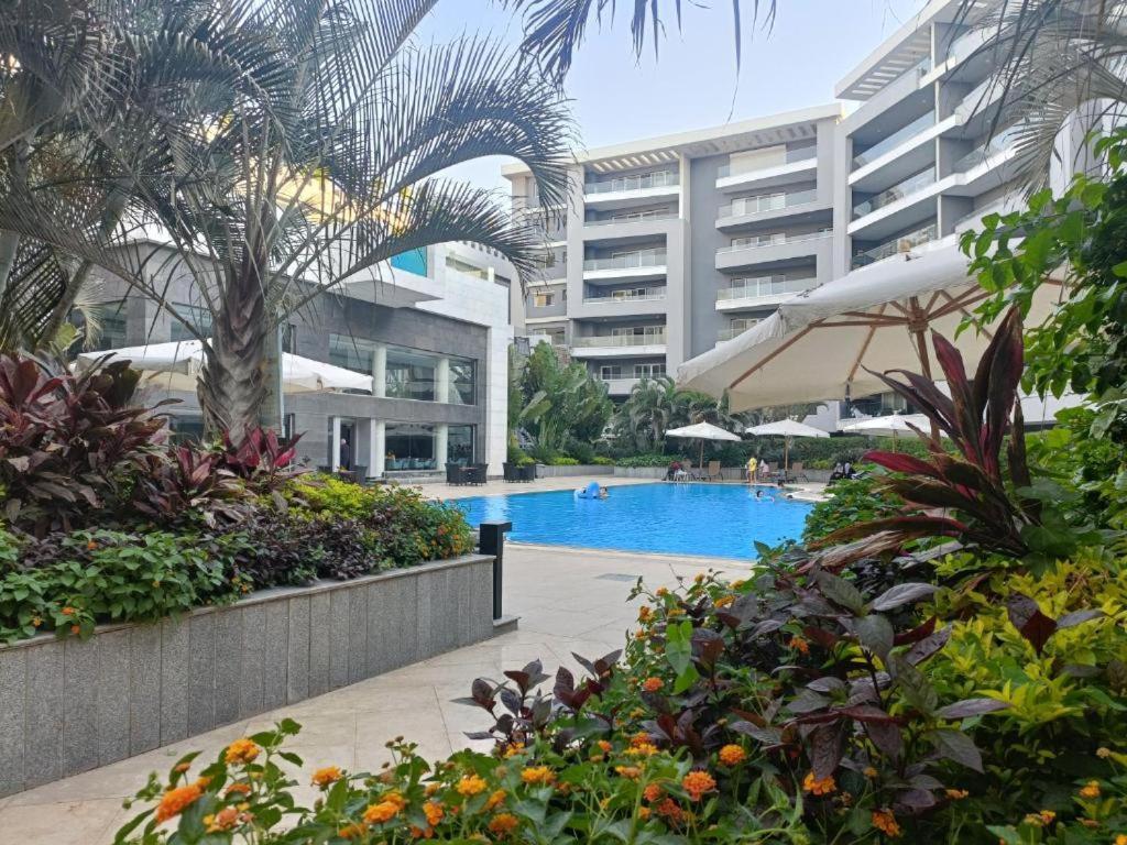 Parkside Boutique 3 Bbr Serviced Apartment - Ocean Blue - Near Airport Κάιρο Εξωτερικό φωτογραφία